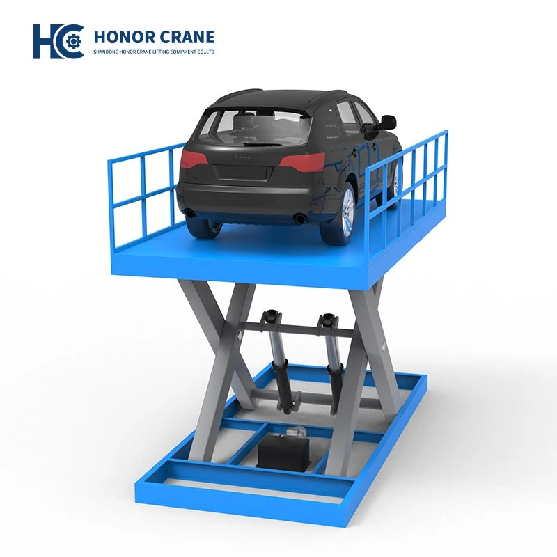 Automobilinis vertikalus žirklinis keltuvas